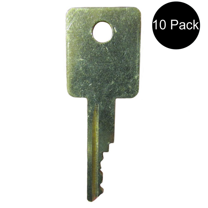 10 pcs. Fits Case  RA4 - D250 Key ,  Bag of 10  Keys  Fits Bobcat, Fits Case, Te