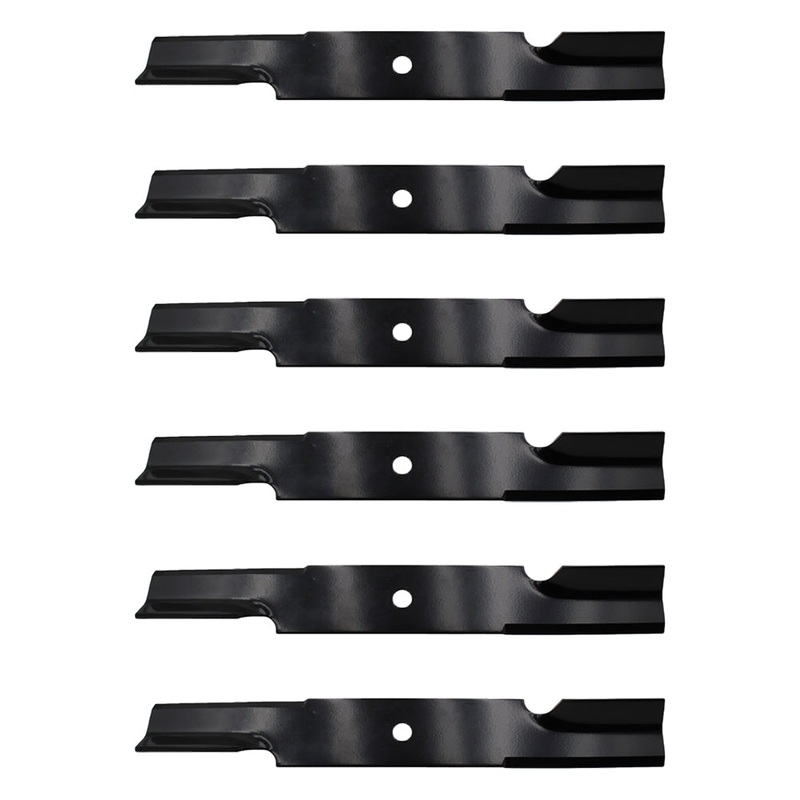 Fits Toro 105-7781-03 High Flow Blade for Zero Turn Lawn Mower - Set of 6
