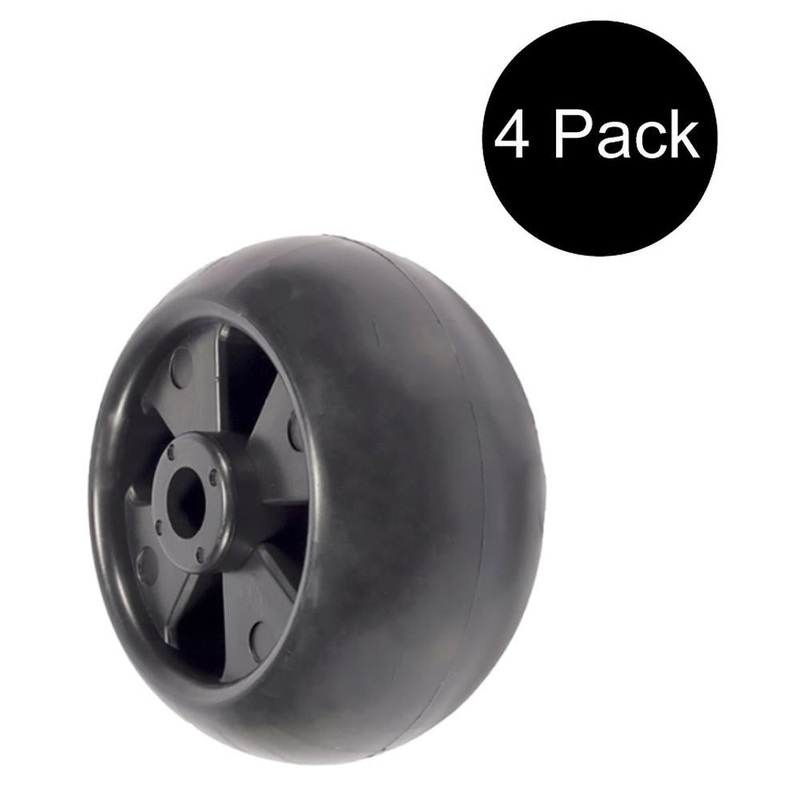 (Pack of 4) Deck Wheels Fits John Deere M11149, M111489, AM-116299, AM-133602