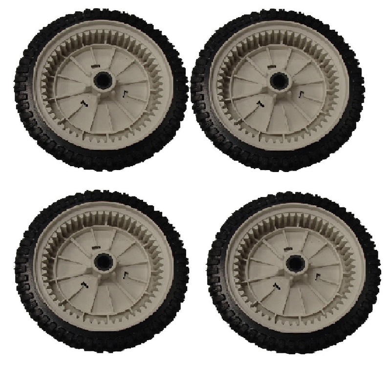 Set of (4) Drive Wheels for AYP/Fits Husqvarna Replaces 150340 180775 193144 958