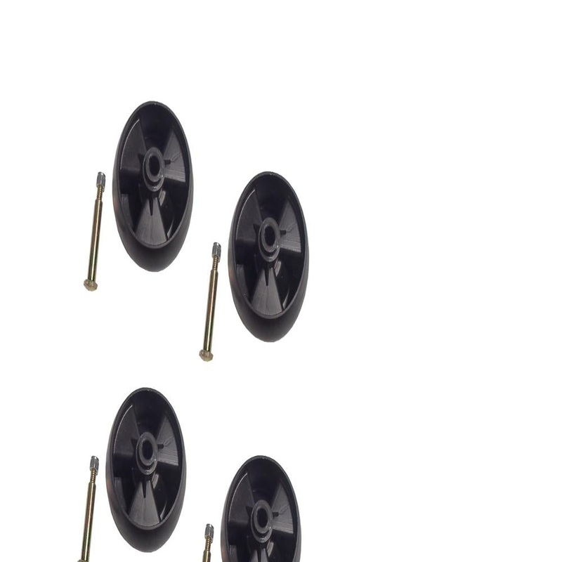 Qty 4: Deck Wheel Kit Fits Yard Machine Replaces 734-04155