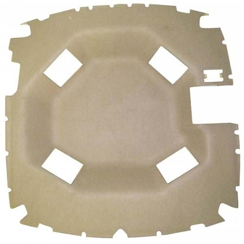 Headliner, Sailcloth Tan Preformed Cloth Fits John Deere Replaces CCR8003H