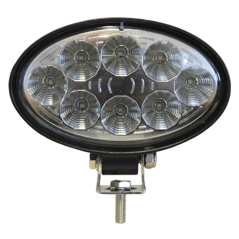 LED Oval Work Light 2800 Lumens 10/30V Clear Lens IP67 IP Rating & Universal Fit