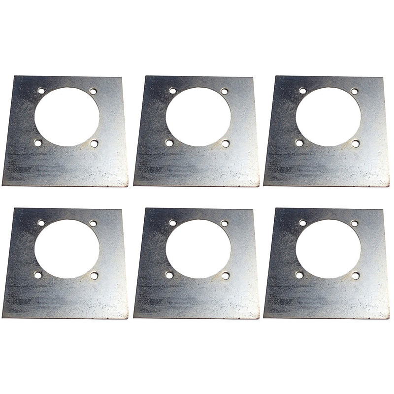 Qty 6: Recessed D-Ring Mounting Plate Fits Universal Products Replaces DRP5MP
