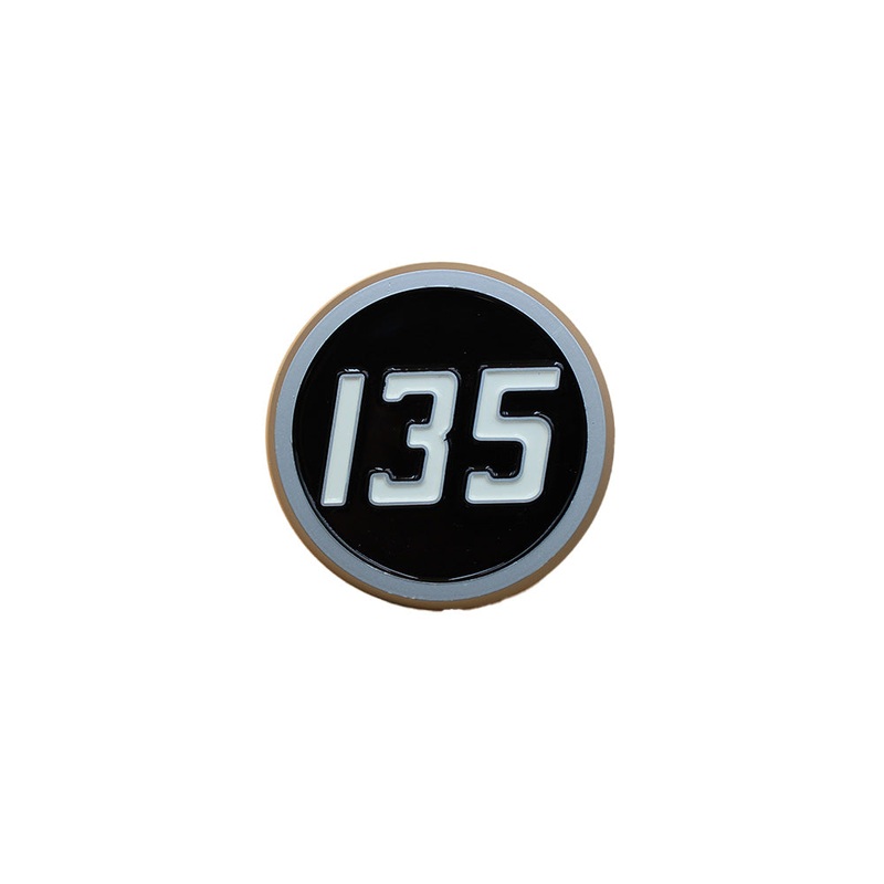 Hood Emblem Fits Massey Ferguson Replaces 1865460M1