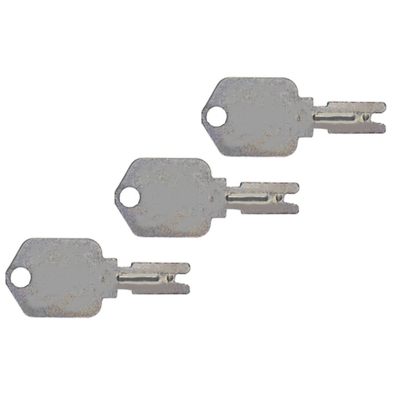 Qty 3: Key(s) Fits Ford/New Holland Replaces ELI80-0090_x3