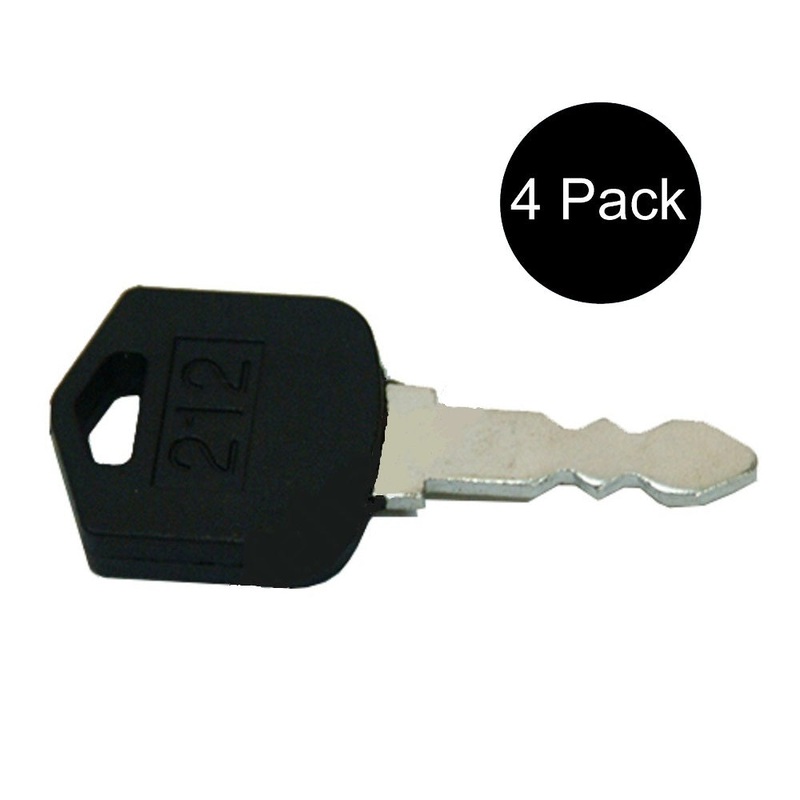 Qty 4: Key(s) Fits Daewoo Replaces D554212