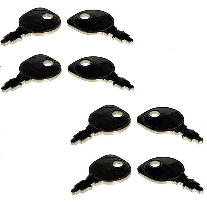 Qty 8: Key(s) Fits Case Replaces A24509