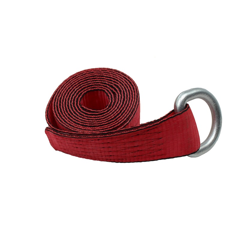 N/A Heavy Duty Lasso/Wheel Lift Straps (Red) Fits Universal Products