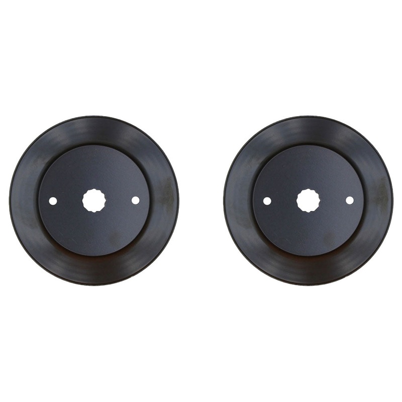 Qty 2: Steel Deck Pulley Fits Universal Products Replaces 7-05668
