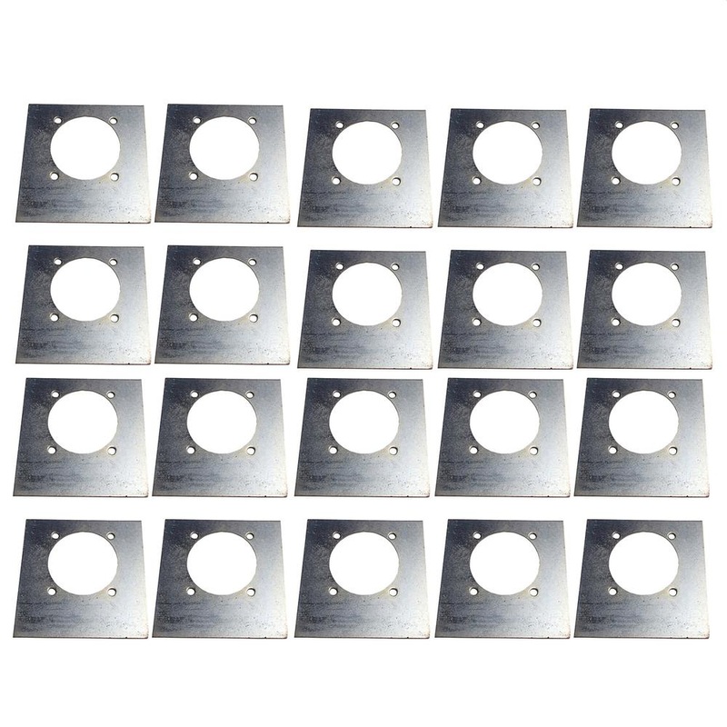 Qty 20: Recessed D-Ring Mounting Plate Fits Universal Products Replaces DRP5MP