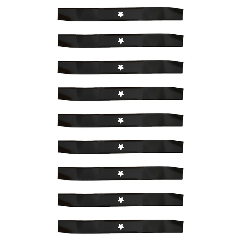 Qty 9: Mulching Lawn Mower Blade Fits Poulan Replaces 531307223