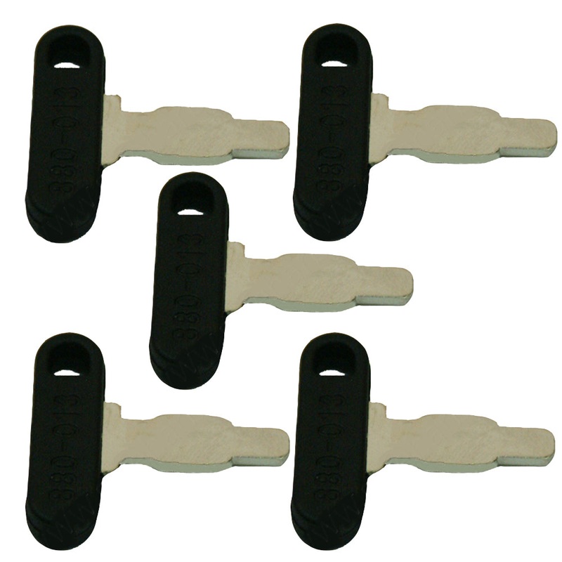 Qty 5: Key(s) Fits Honda Replaces 35111-880-003
