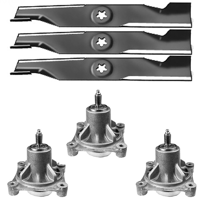 Mower Blade & Spindle Assembly Kit Fits AYP
