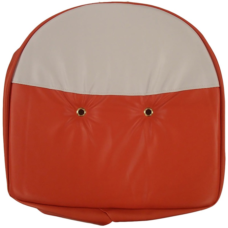 Orange & White Seat Cushion Fits Universal Products Replaces T295OW