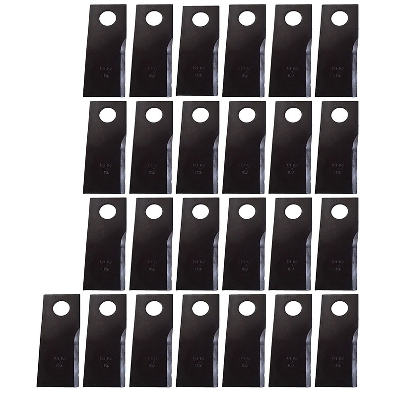 Qty 25: LH Disc Mower Blade Fits BUSH HOG Replaces 527747BH