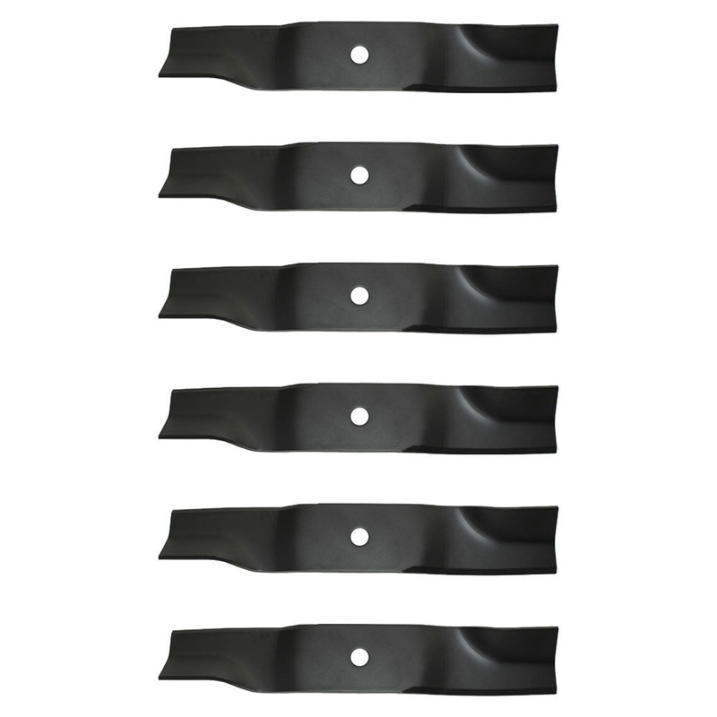 Qty 6: High-Lift Mower Blade Fits Cub Cadet Replaces 02005017