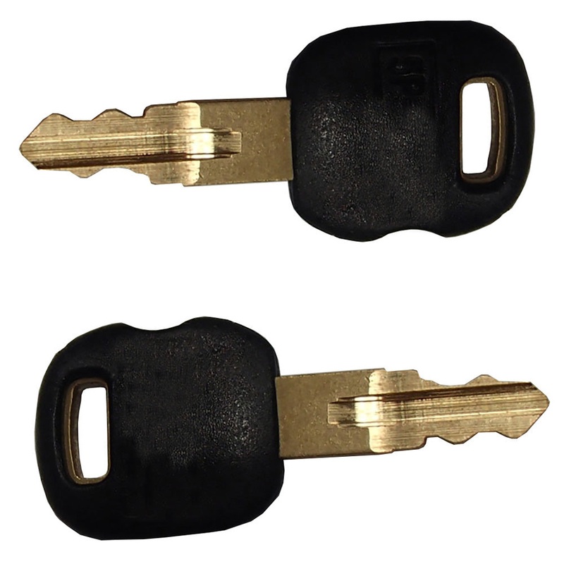 Qty 2: Key(s) - Old Style Fits ASV Replaces 0310-072