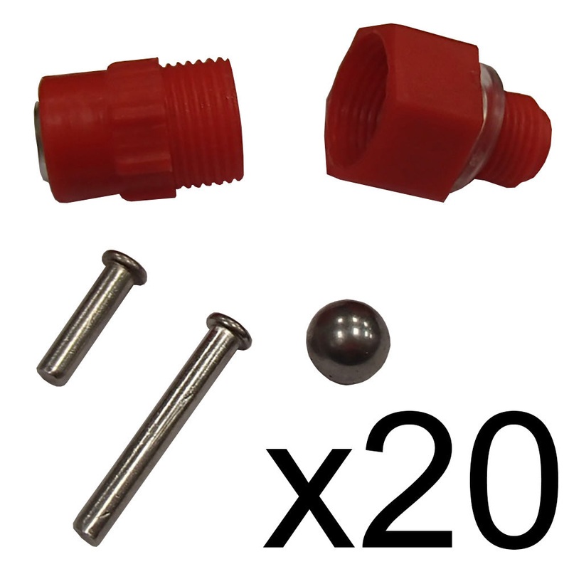 Qty 20: Screw-in Water Nipple Drinker Fits Universal Products Replaces SPN-1
