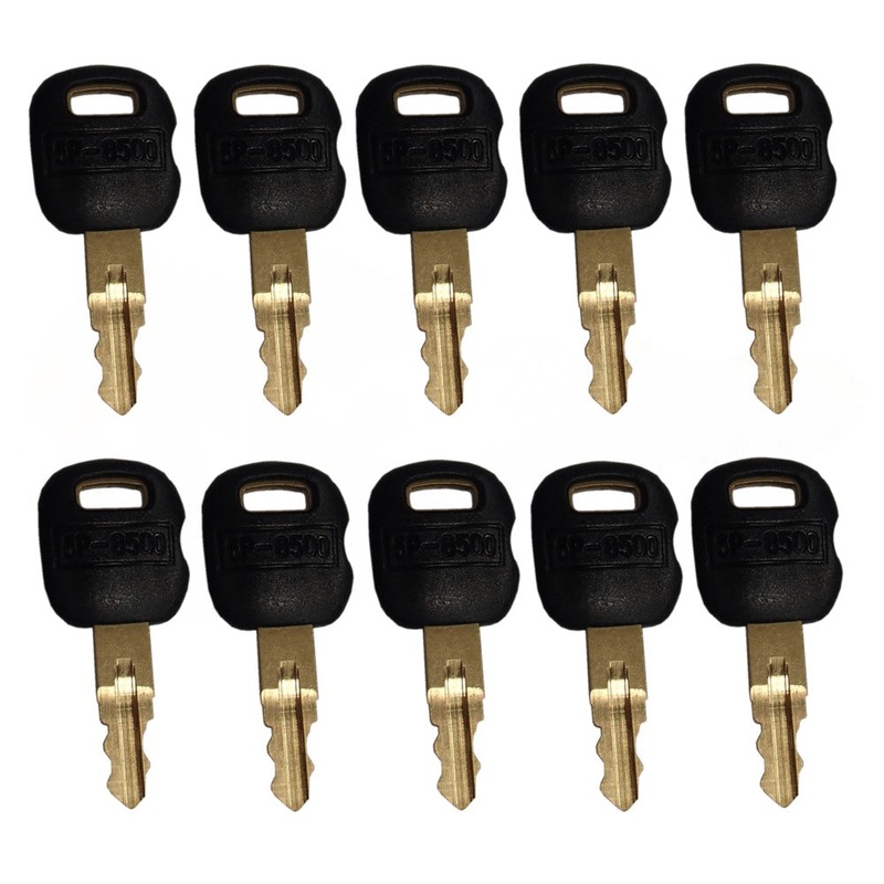 Qty. 10: Key(s) - Old Style Fits ASV Replaces 0310-072