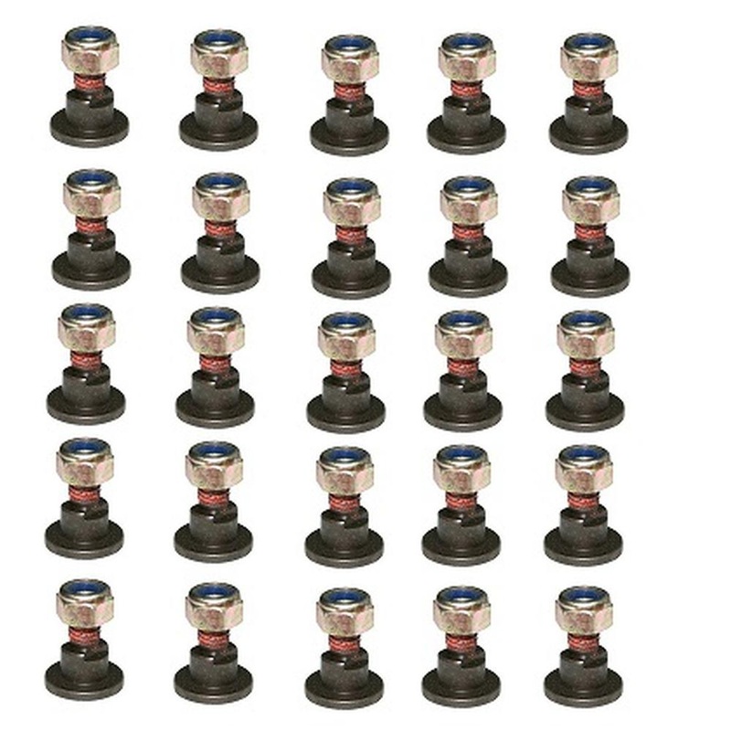 Qty 25: Disc Mower Blade Bolt & Nut Fits John Deere Replaces 125445