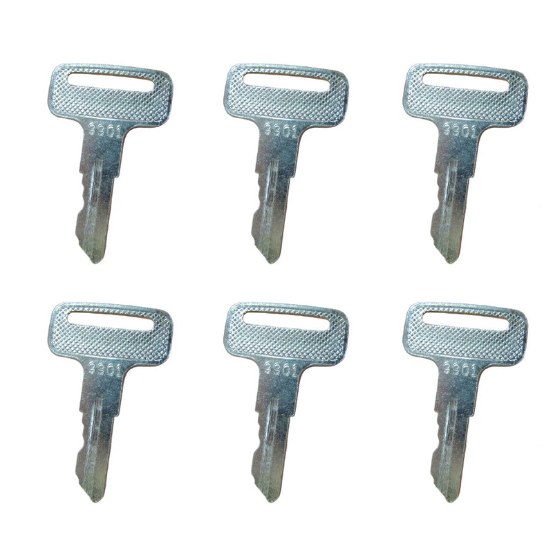 Qty 6: Key(s) Fits JLG Replaces 2860030