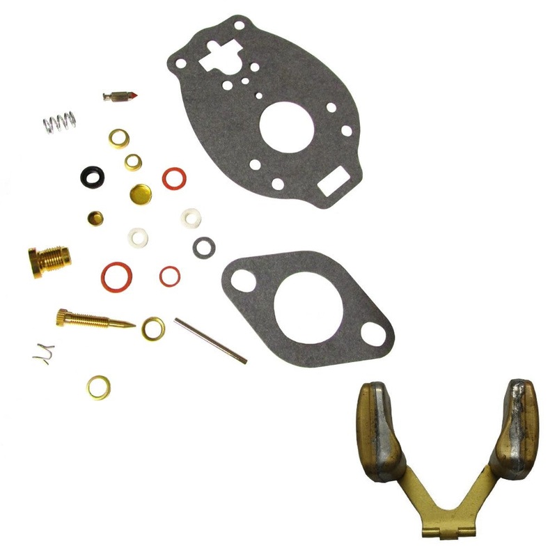 Economy Carburetor Kit with Float Fits Allis Chalmers Replaces 10P920