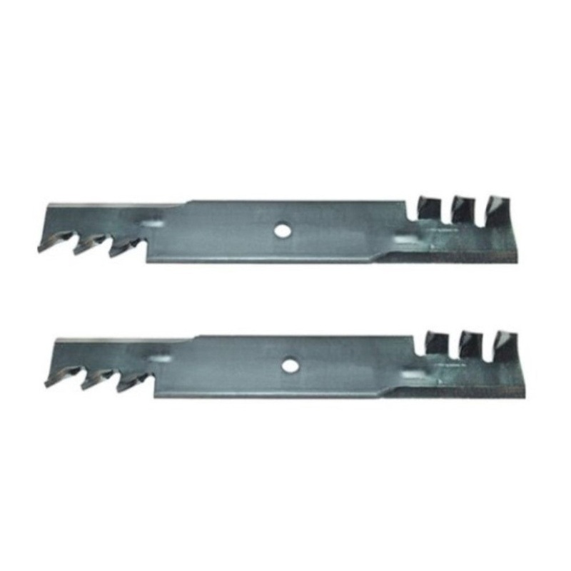 Qty 2: Heavy Duty Toothed Mulching Blade Fits Hustler Replaces 601014