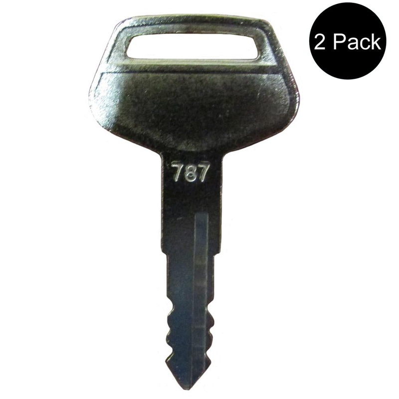 Qty. 2: Key(s) Fits Komatsu Replaces TR261434