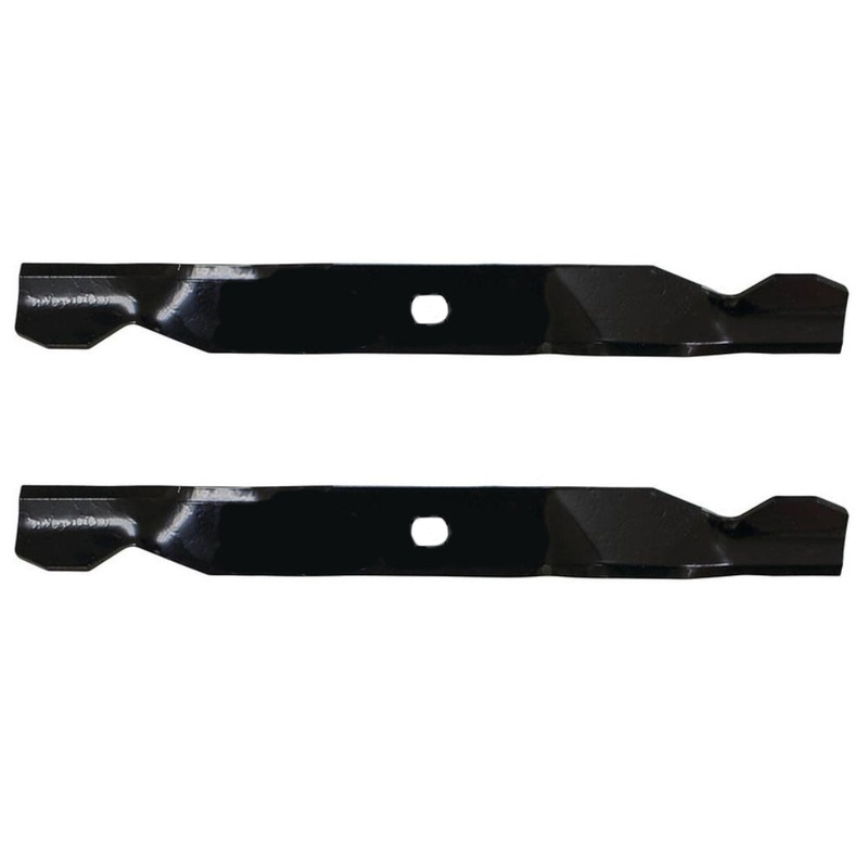 Qty 2: Notched High-Lift Blade Fits Stens Replaces 310-540