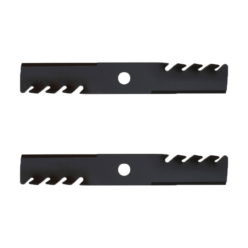 Qty 2: Toothed Mulching Blade Fits Exmark Replaces 103-6381
