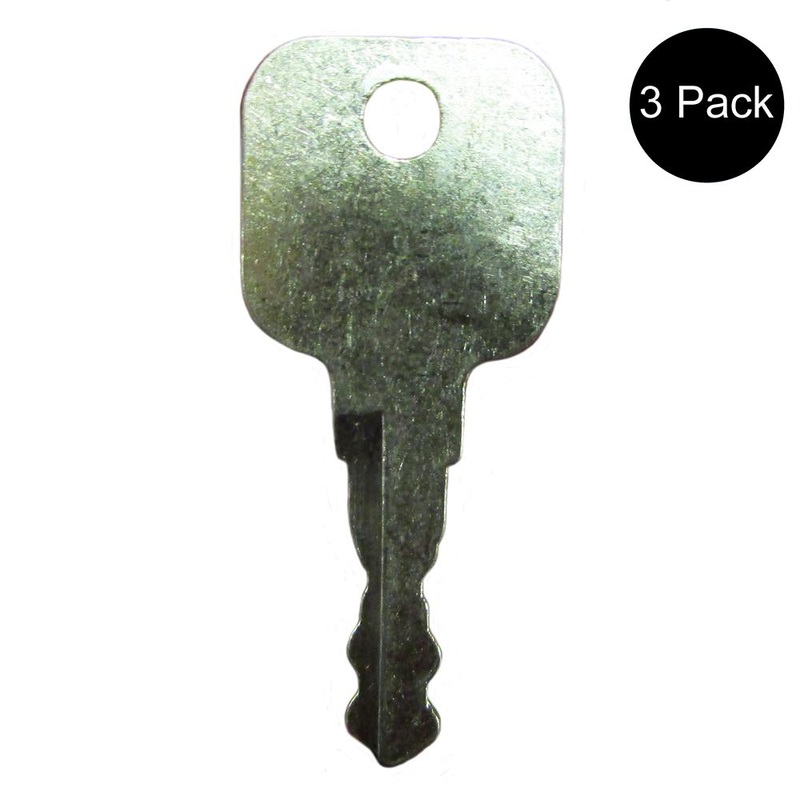 Qty 3: Key(s) Fits Caterpillar Replaces 8U9569