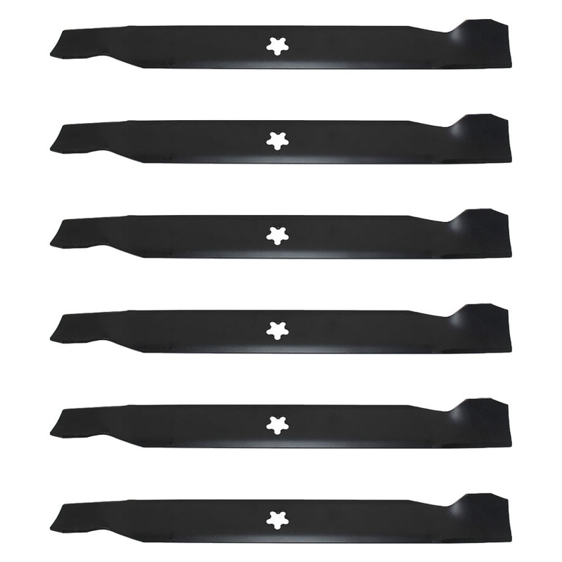 Qty 6: Lawn Mower Blade Fits Oregon Replaces 195-005