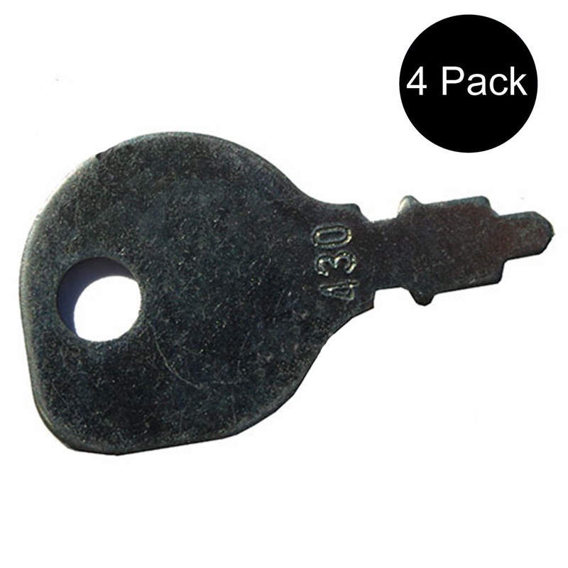 Qty 4: Key(s) Fits Scag Replaces 48017