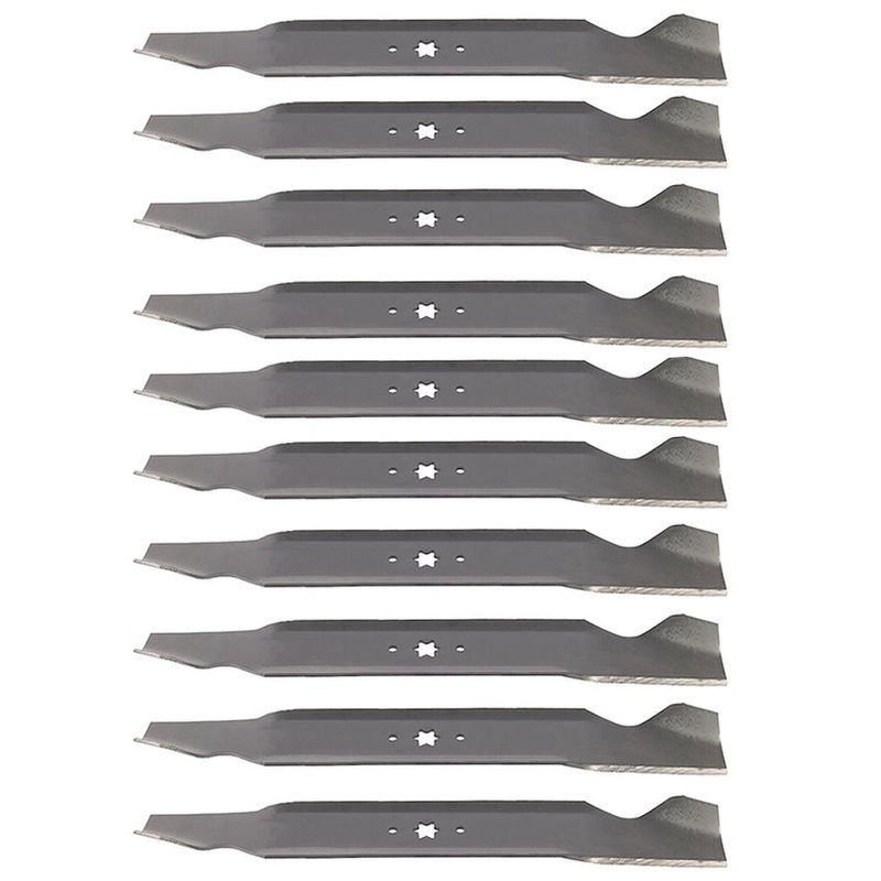 Qty 10: Hi Lift Standard Mower Blade Fits Cub Cadet Replaces 742-04308