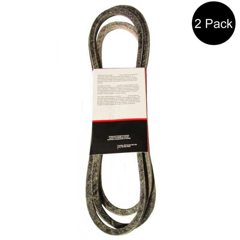 Qty 2: Platform Drive Mower Belt Fits Universal Products Replaces CC10436