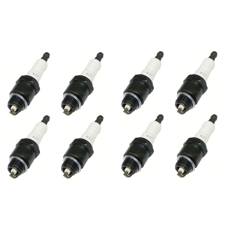 Qty 8: Spark Plug Fits Auto-Lite Replaces 437