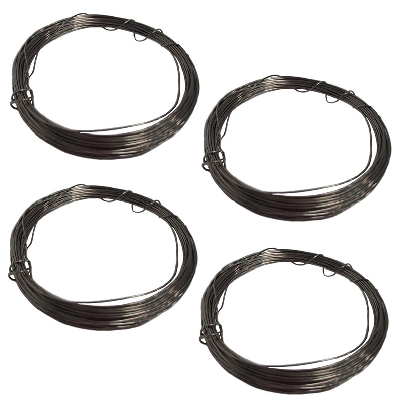 SNARE-Steel Qty 4: Stainless Steel Snare Wire (25 ft) Fits Universal Products