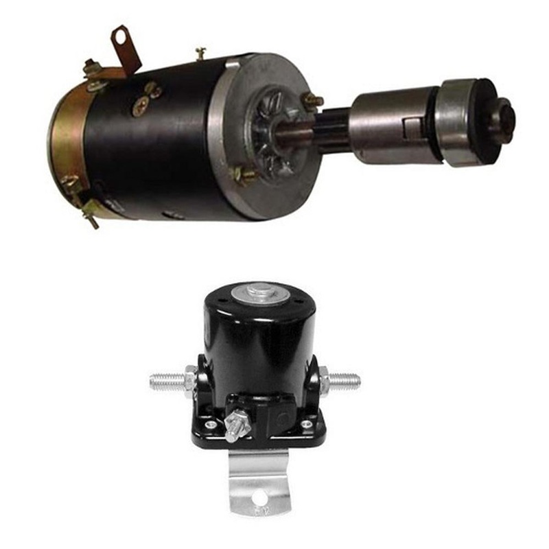 Starter & Solenoid Set Fits Ford/New Holland Replaces 3109