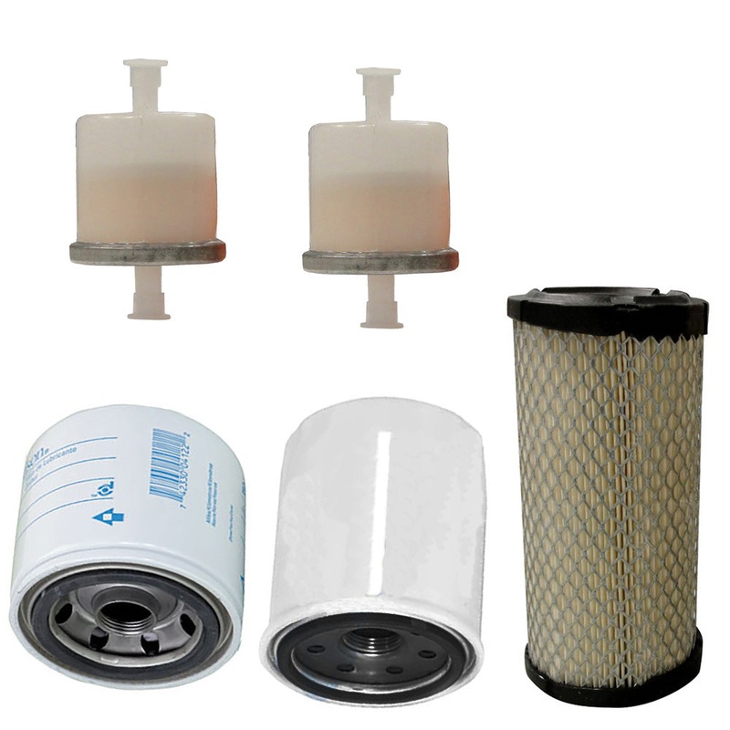 100805 Filter Kit Fits Kubota BX1500D BX1800D BX1830D BX1850D BX1860 BX1870