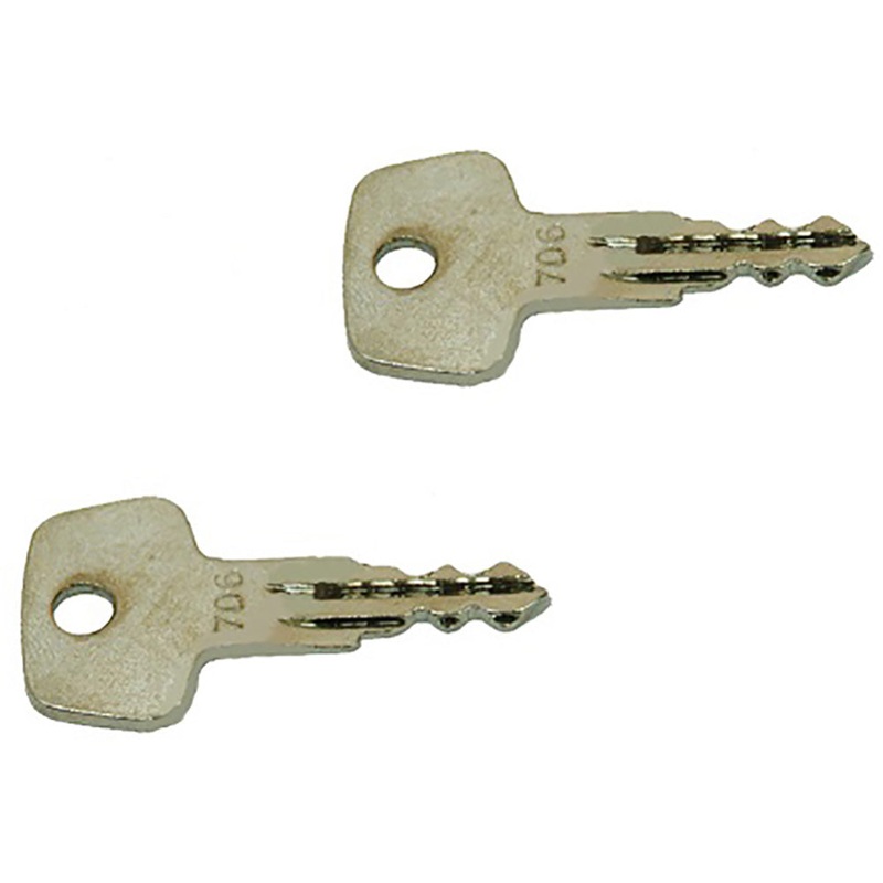 Qty 2: Key(s) Fits Liebherr Replaces 706-KEY