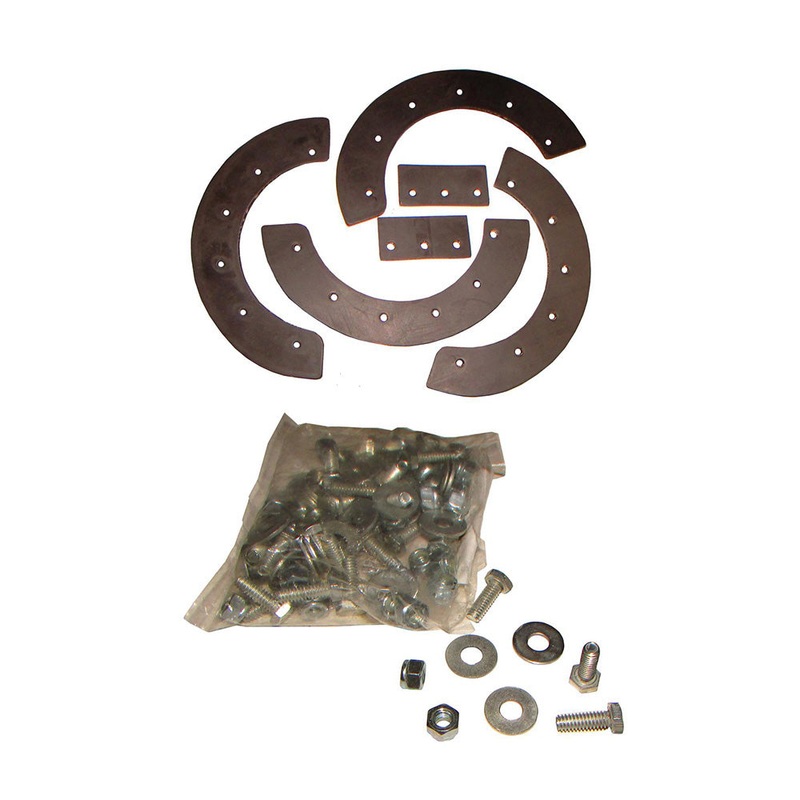 Snowblower Paddle Set with Hardware Fits Universal Replaces AY-SRN25-0001