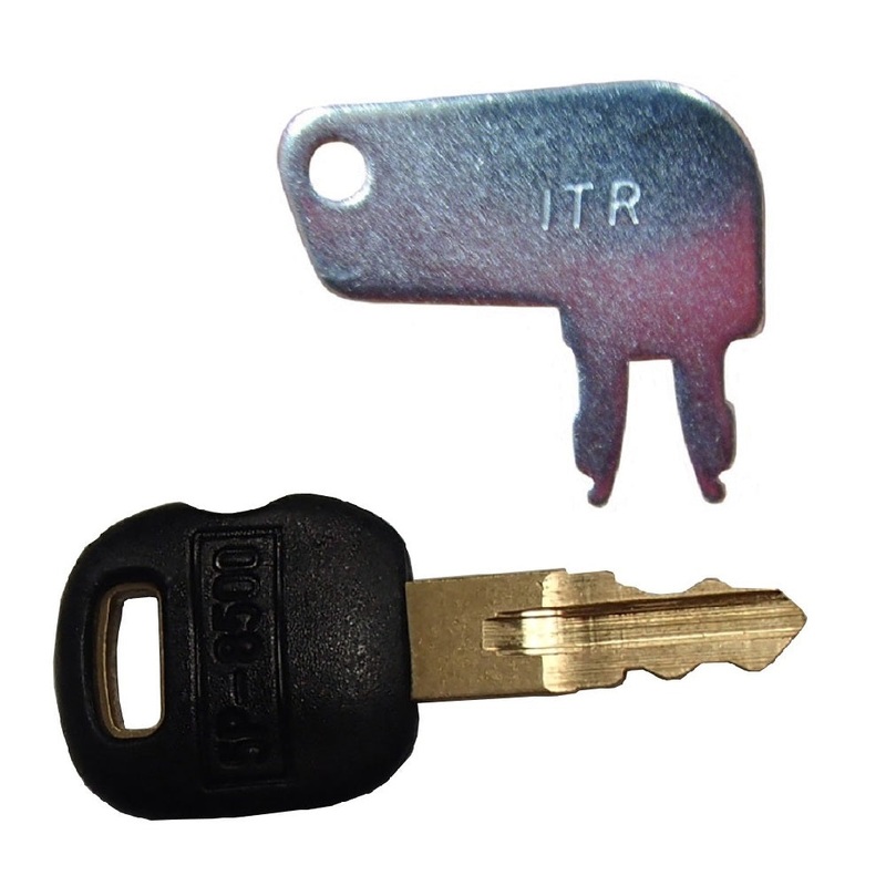 0310-072 Master Disconnect & Old Style Ignition Key Set Fits Caterpillar 10 10C