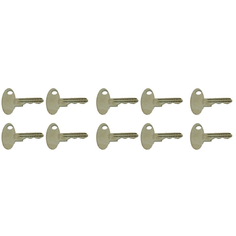 Qty 10: Key(s) Fits Vermeer Replaces 125141003