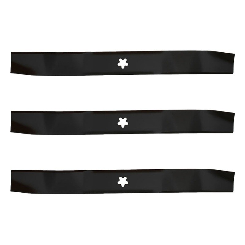 Qty 3: Mulching Lawn Mower Blade Fits Poulan Replaces 531307223