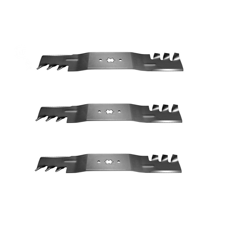 Qty 3: Commercial Mulching Blade Fits Stens Replaces 302-448