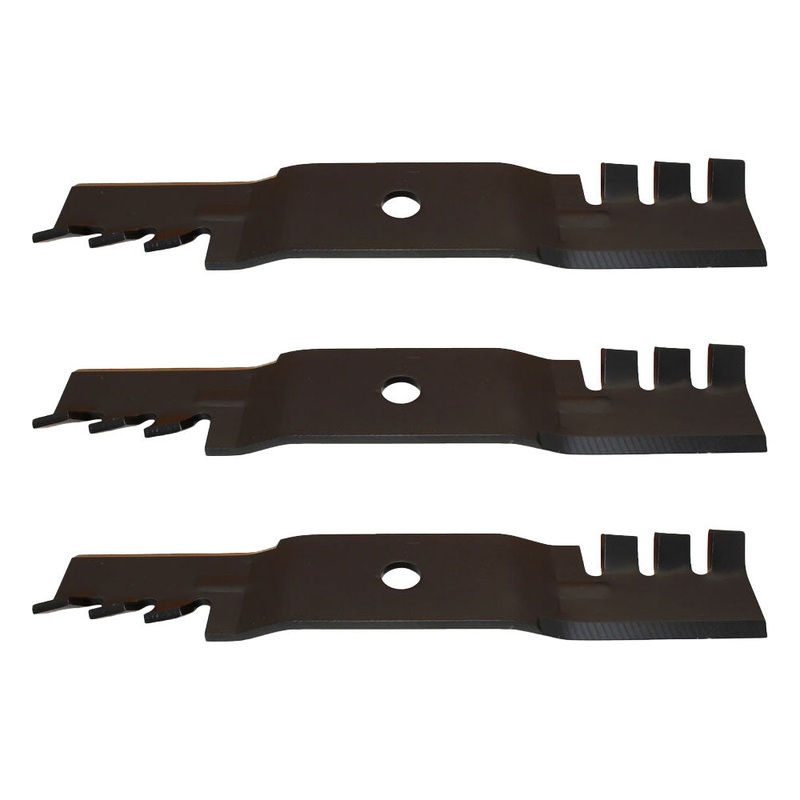 Qty 3: Mulching Blade Fits John Deere Replaces M136185
