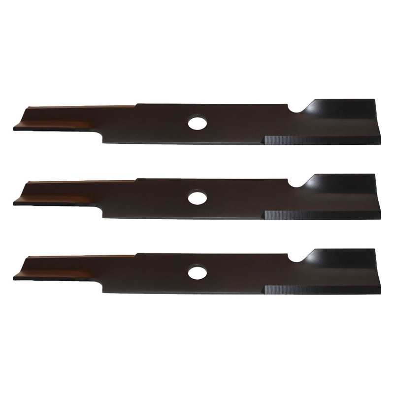Qty 3: Notched Air-Lift Mower Blade Fits Toro Replaces 103-6387