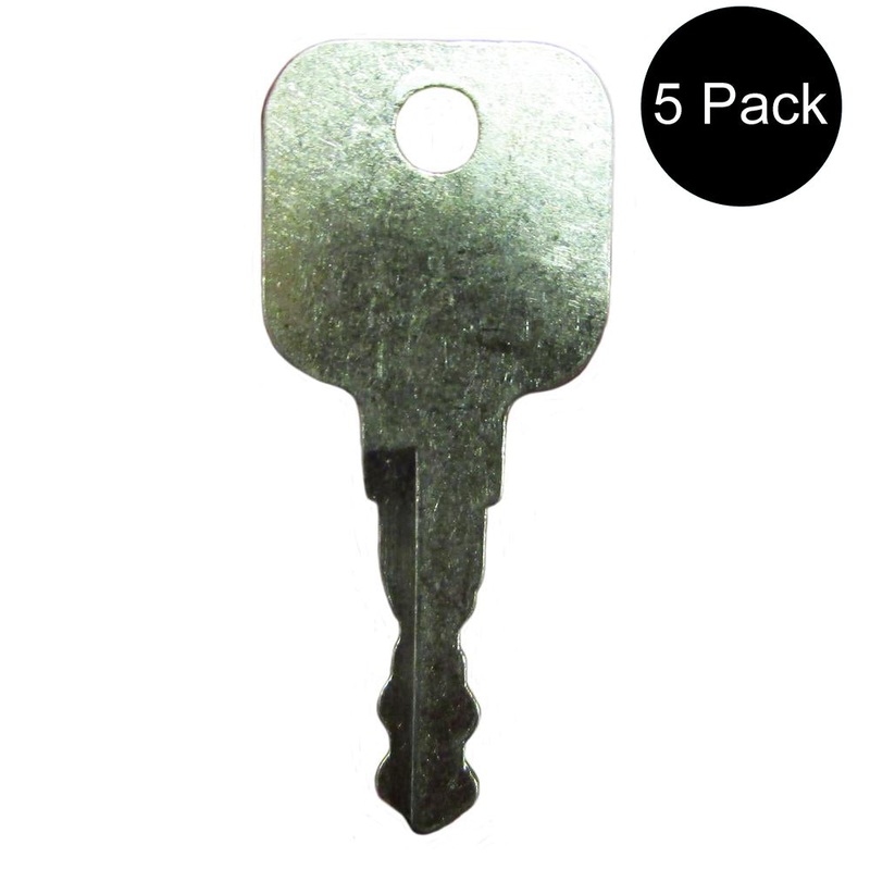 Qty 5: Key(s) Fits Caterpillar Replaces 8U9569