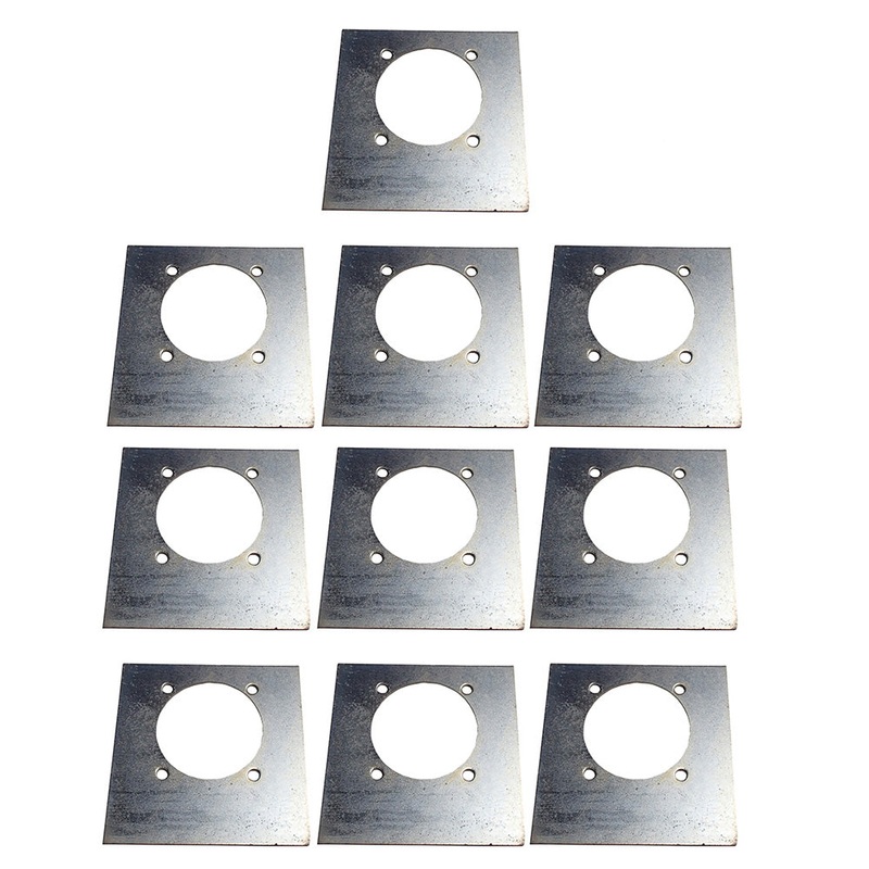 Qty 10: Recessed D-Ring Mounting Plate Fits Universal Products Replaces DRP5MP